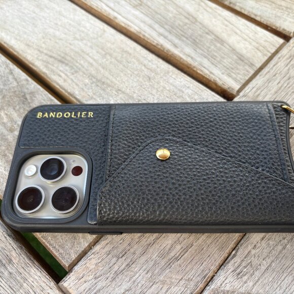 Bandolier Black Phone Case iPhone 15 Pro Max - Picture 2 of 2